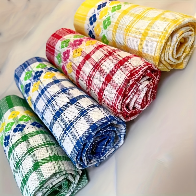Home Textiles Plaid - 3 Peças, 40cm*69cm, Panos de Cozinha