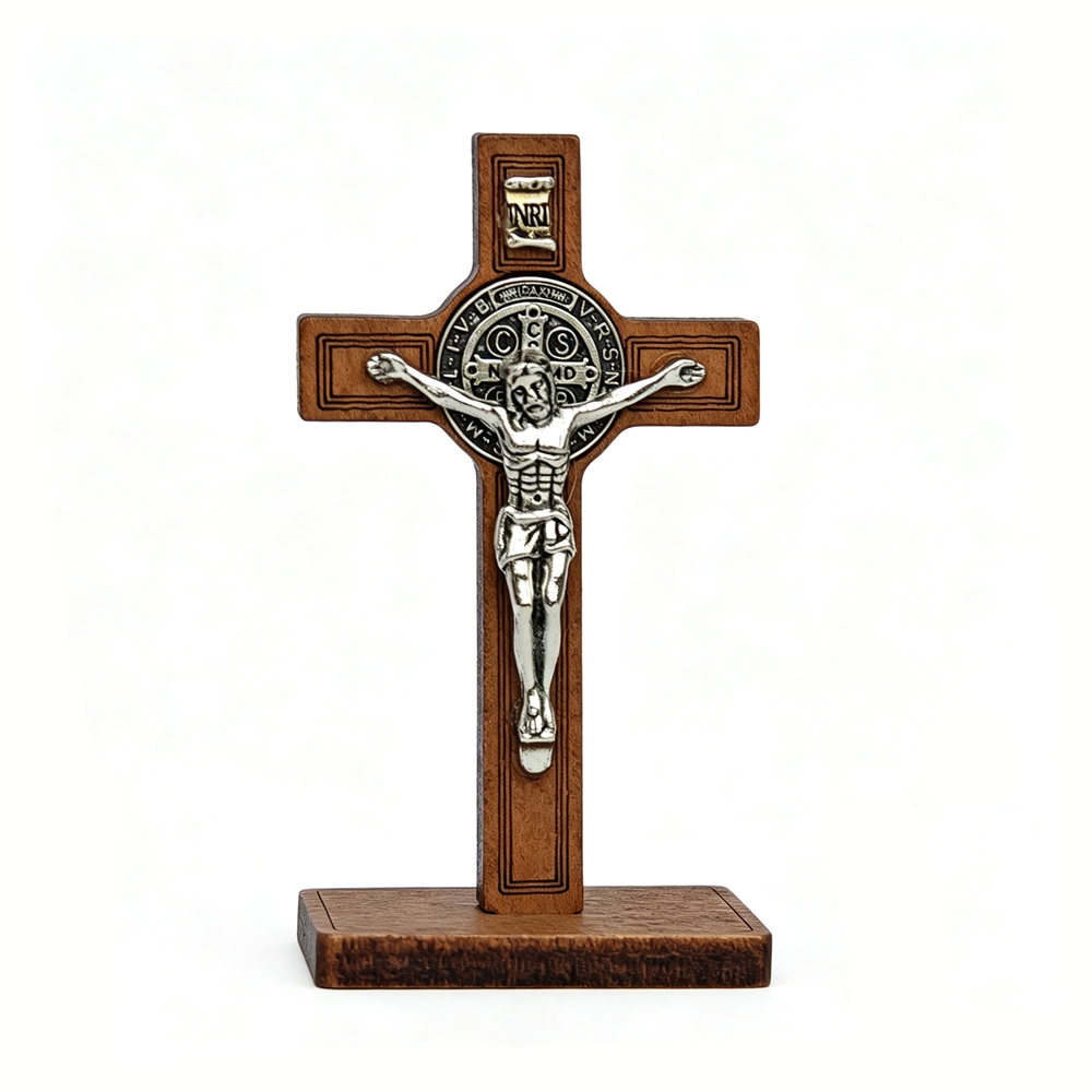 Home Textiles Products - Crucifixo de Madeira de São Bento