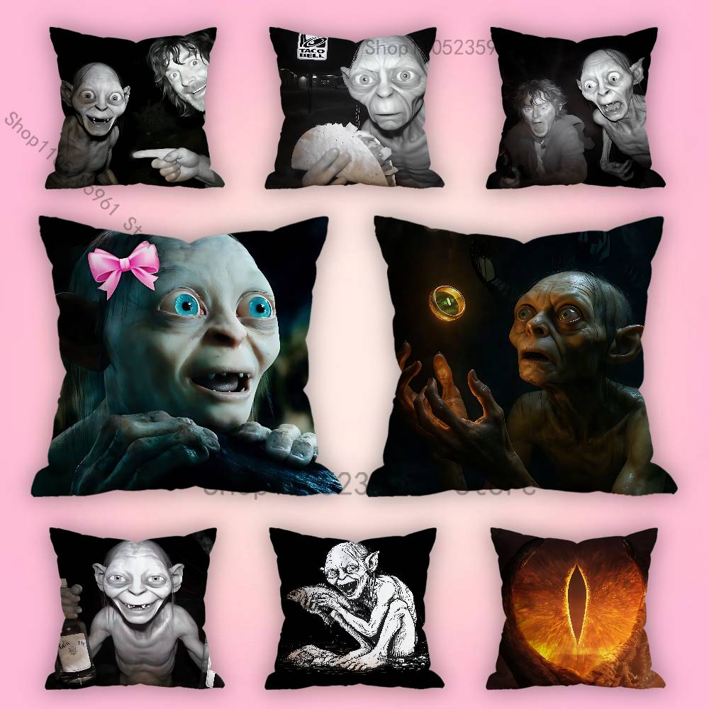 Home Textiles Là Gì - G-Gollum L-Lord R-Rings Memes Fronhas para