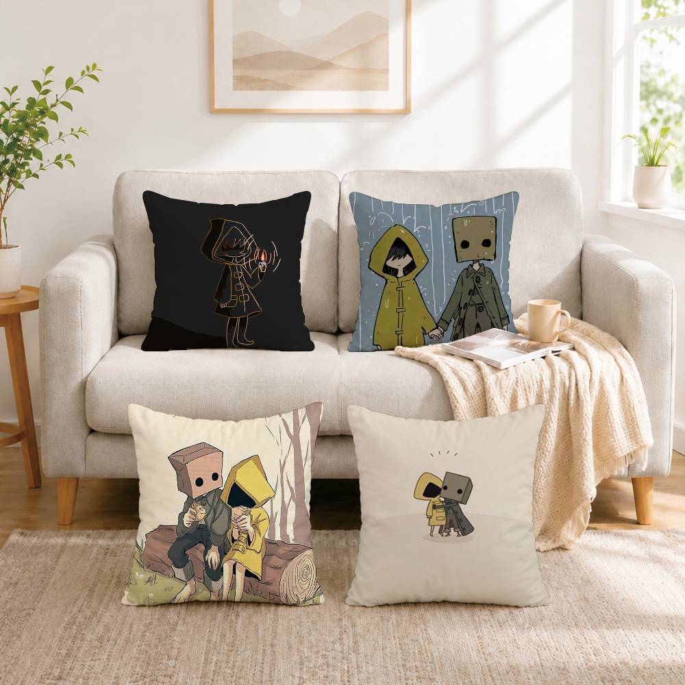 Home Textiles Là Gì - Capa de Almofada G-Game L-Little Nightmares