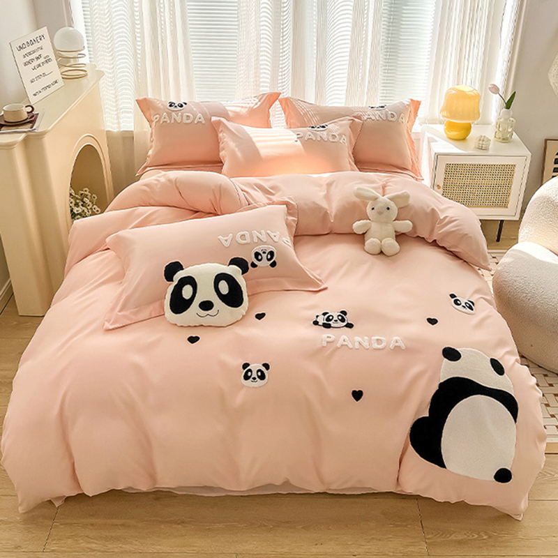 Conjunto de Cama com Bordado d - Home Textiles Towel Set avaliação e preço
